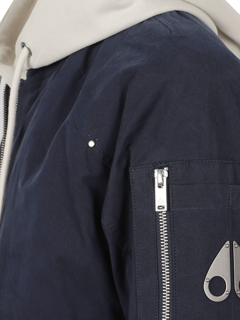 Moose Knuckles Technical Lightweight Bomber Jacket