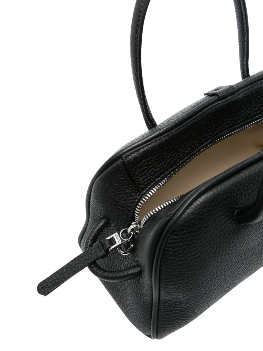 Jacquemus Black Leather Small Turismo Bag