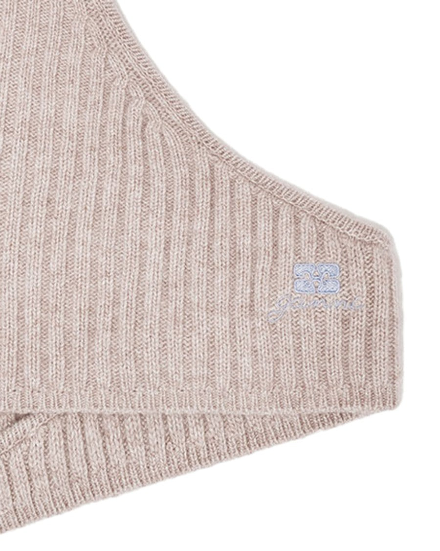 Ganni Balaclava Core Future Sand