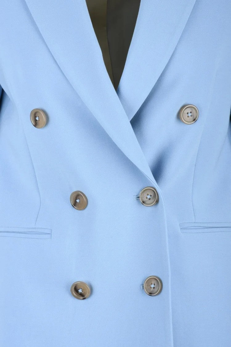 Ottod'ame Tailored Jacket - Light Blue