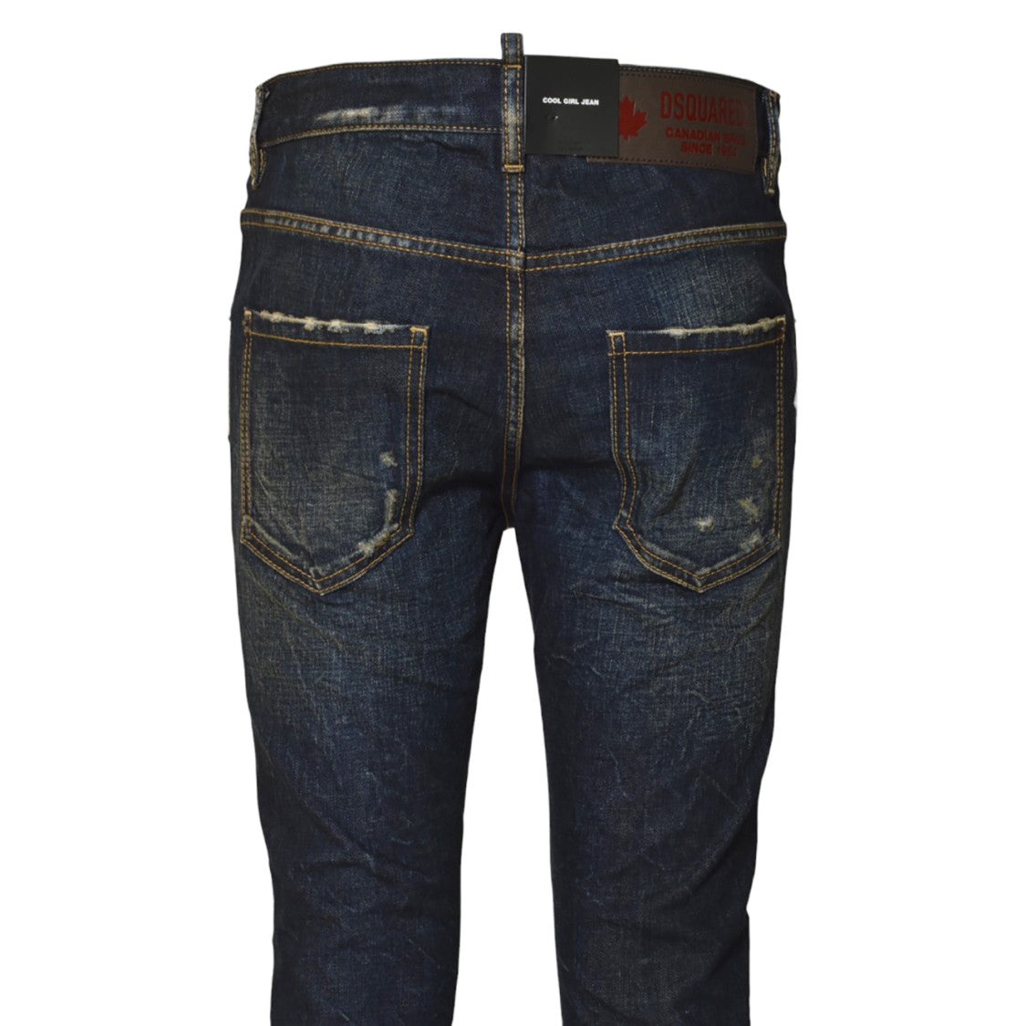 Dsquared2 Slim-Fit Indigo Denim Jeans With Distressed Details