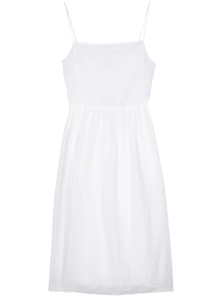 Tommy Hilfiger Linen Midi Slip Dress