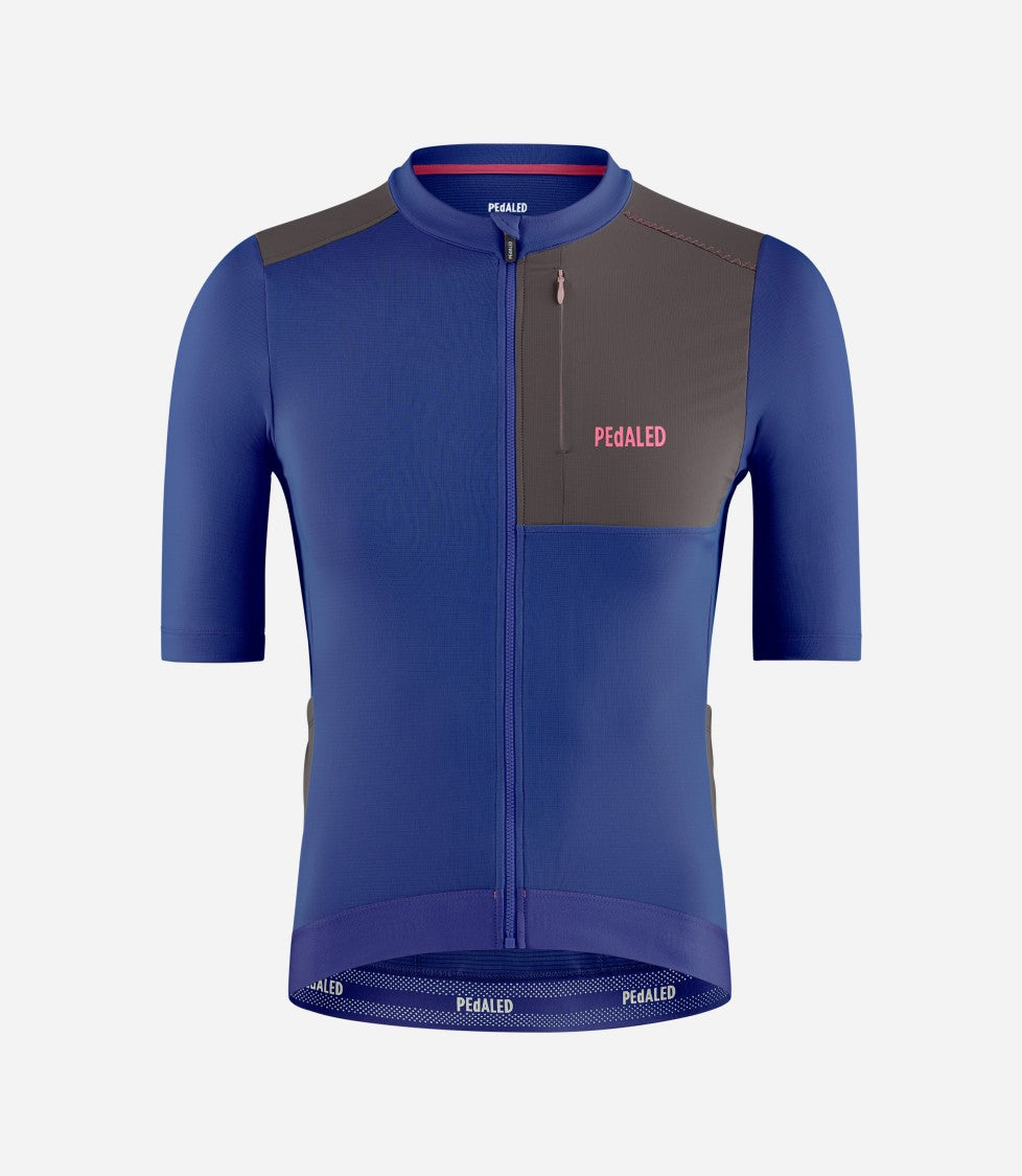Pedaled Odyssey Merino Wool Jersey With Seven-Pocket Design