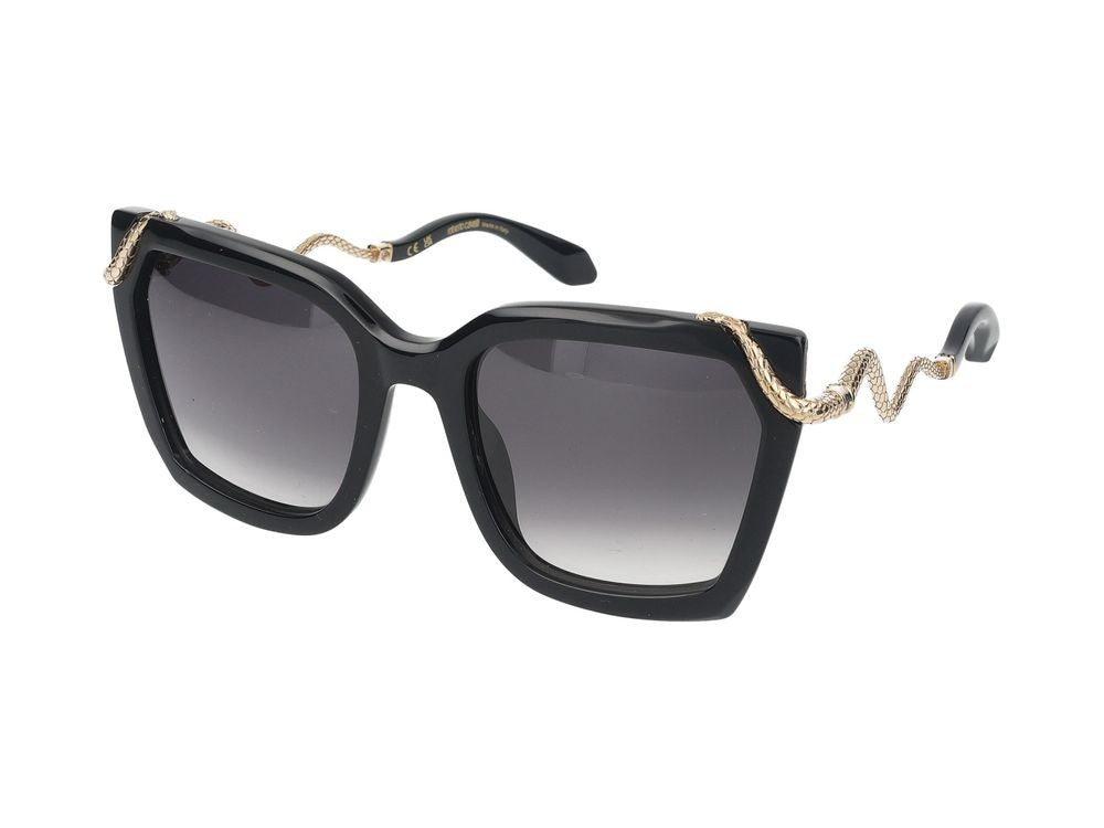 Roberto Cavalli Sunglasses Src034m 0700 Black 56/21/140