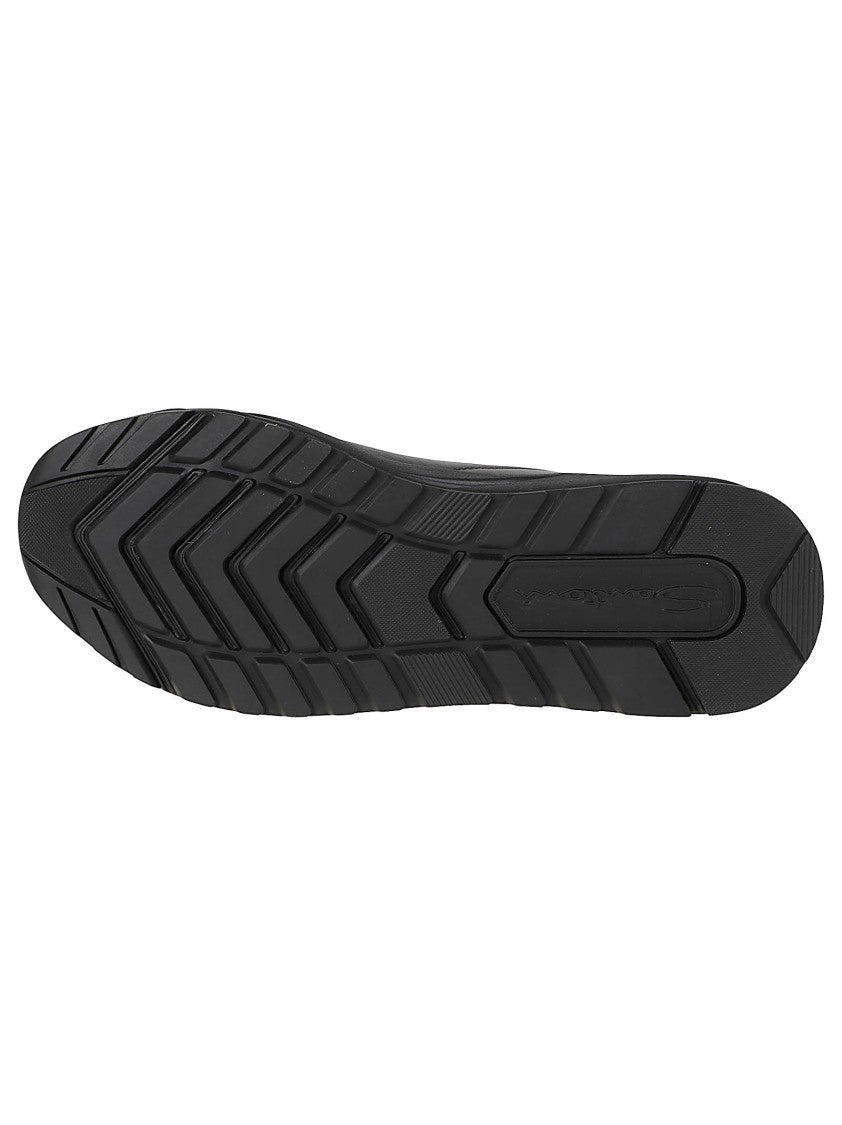 Santoni Inno Calza Polyester-Blend Low-Top Sneakers