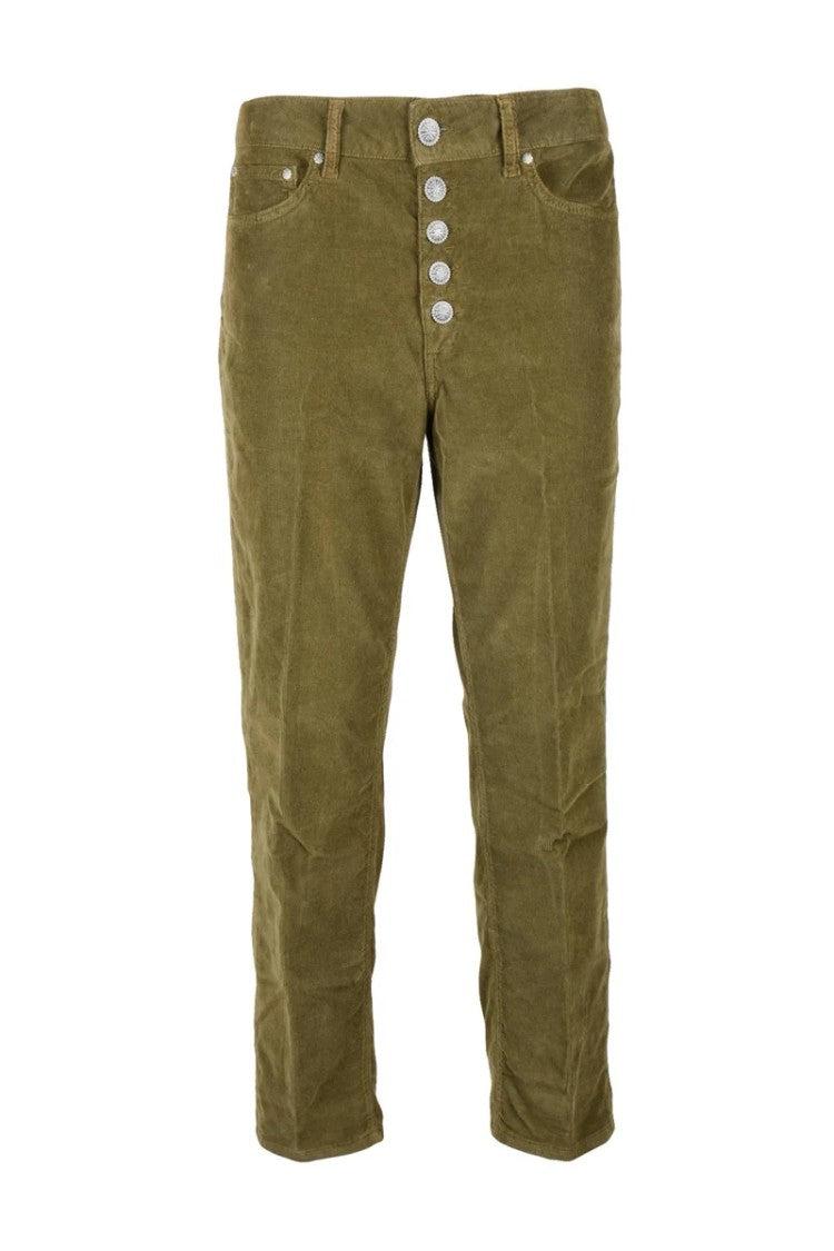Dondup Koons Bot Gioie Trousers - Olive Green