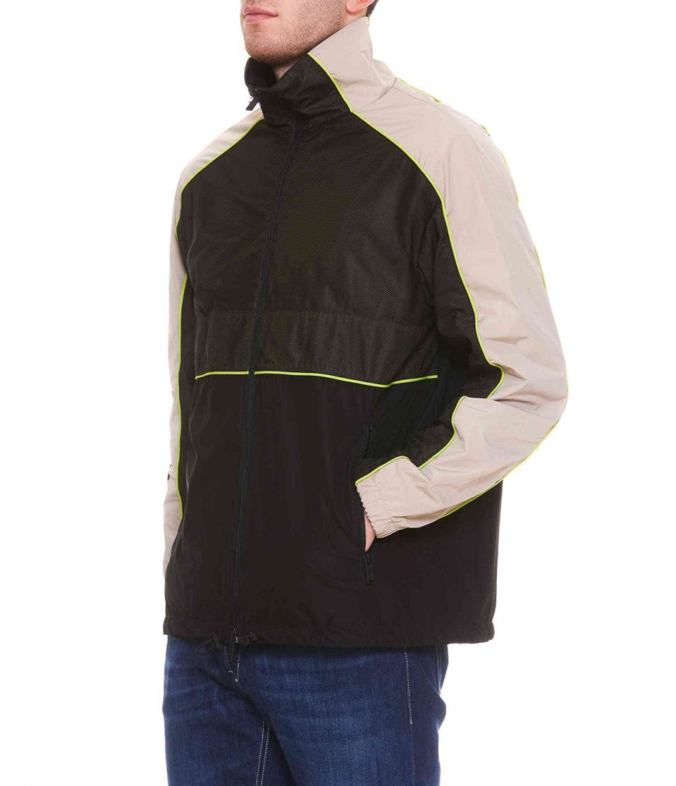 Dsquared2 Black Technical Polyester Jacket