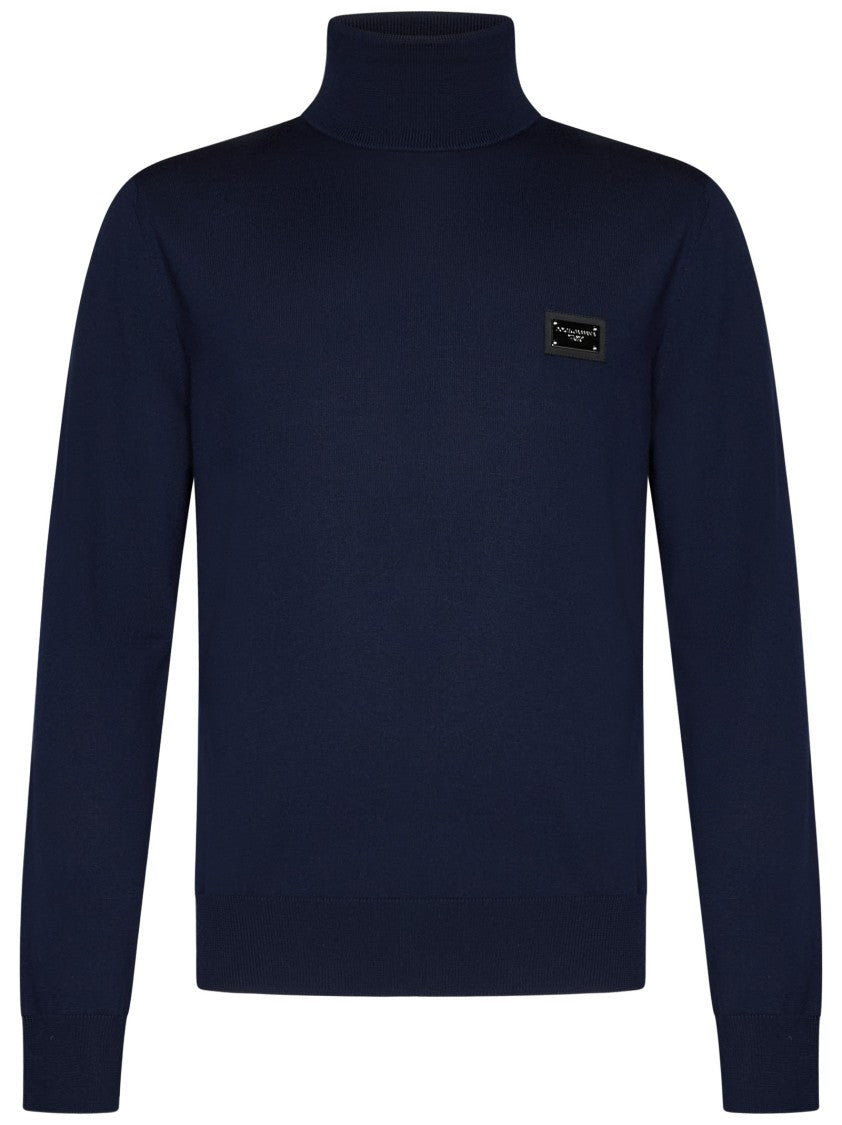 Dolce & Gabbana Virgin Wool Turtleneck Sweater