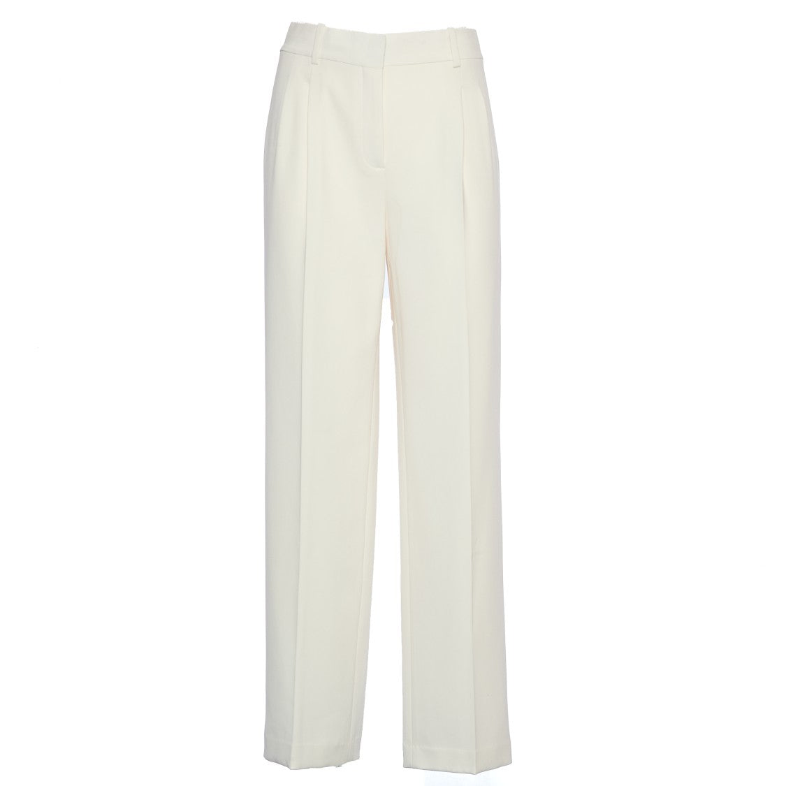 Theory Pantalone A Gamba Larga Con Pieghe