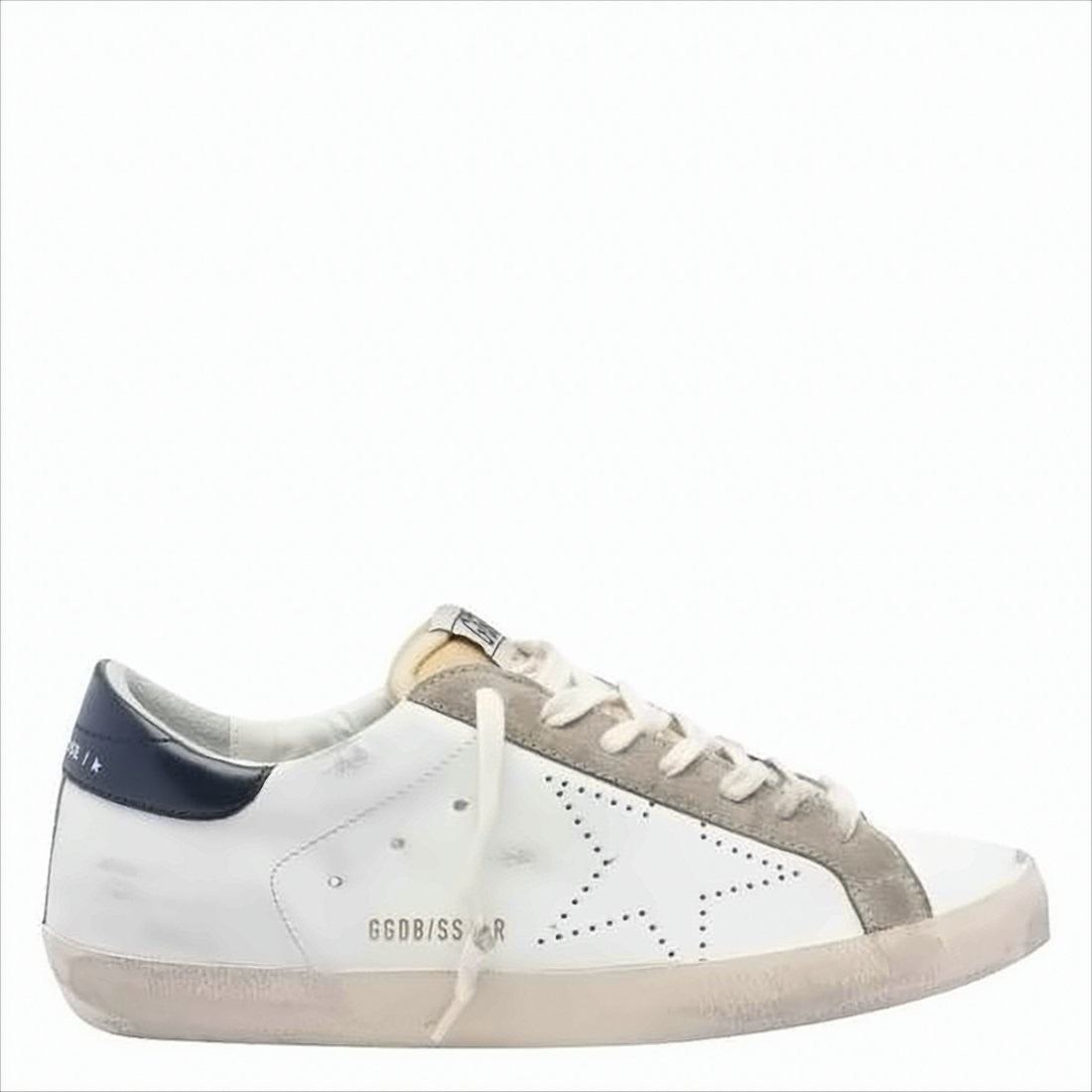 Golden Goose Low-Top Sneakers With Vintage Perforated Star Design