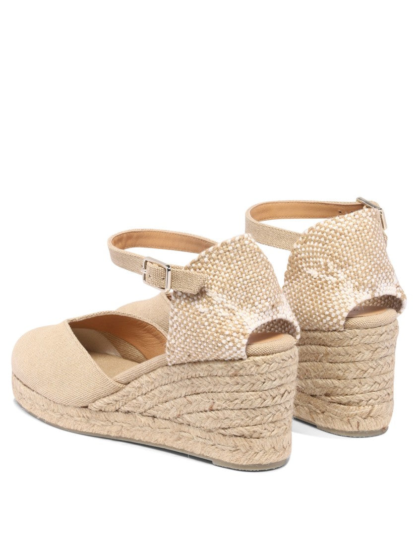 Castaner Wedge Espadrilles With Braided Jute And Ankle Strap