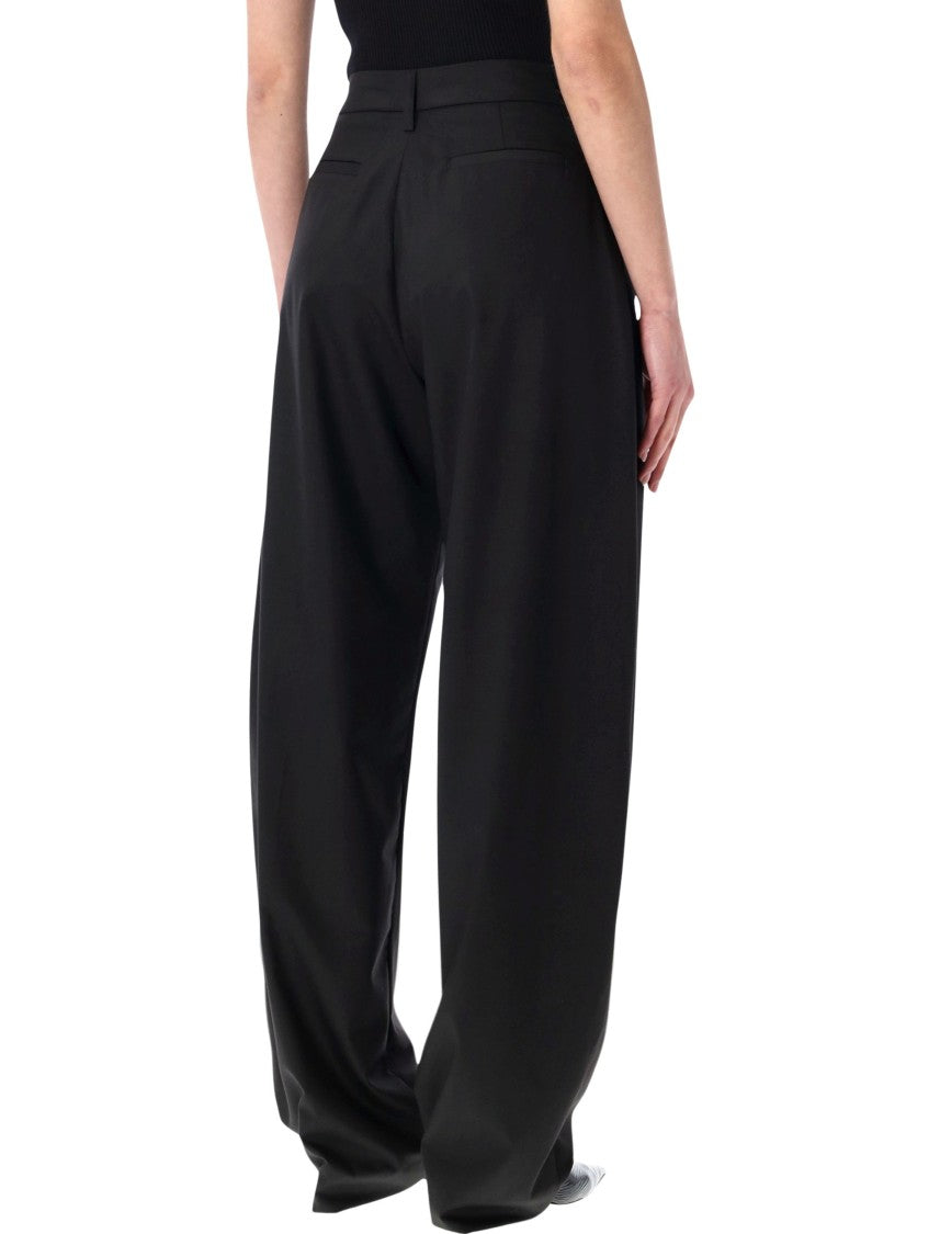 The Latest Dina High Waisted Wide Leg Trousers