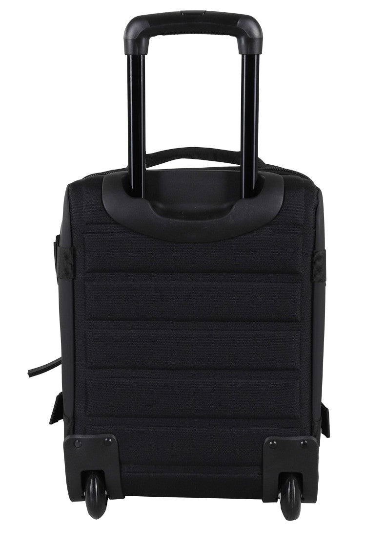 Rains Black Texel Cabin Mini Side Compression Straps Trolley