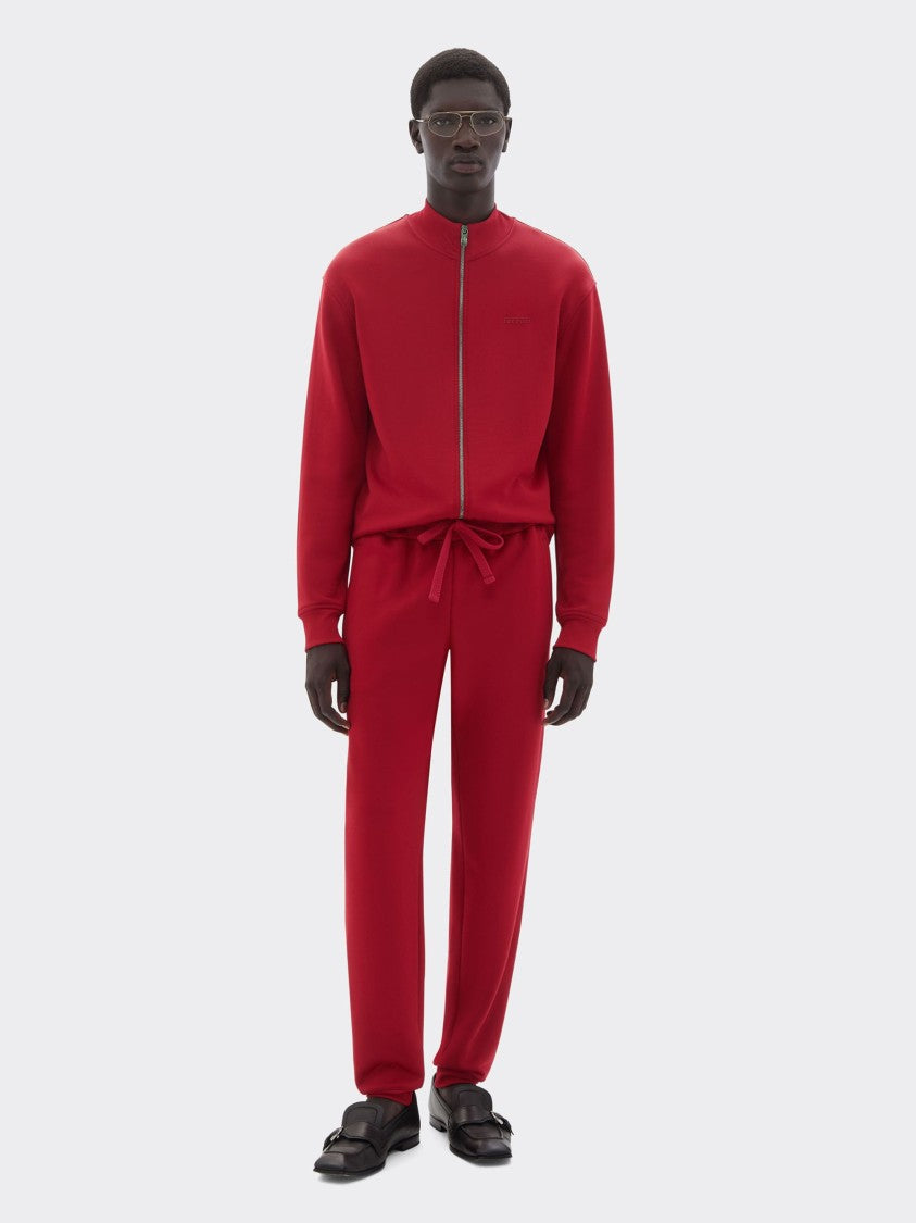 Ferrari Tapered Drawstring Ribbed Tracksuit Bottoms