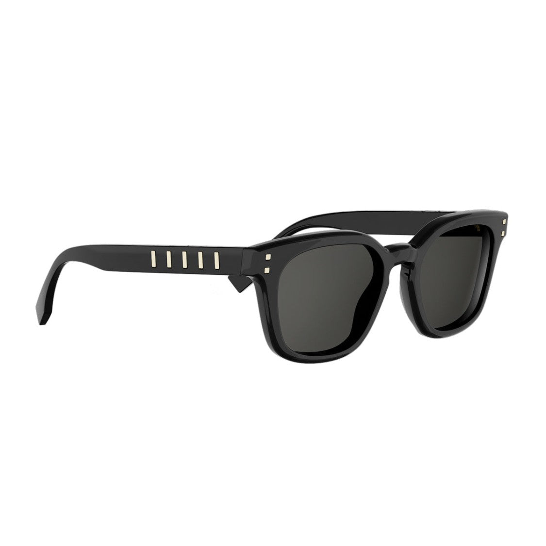 Fendi Black Five Sisters Acetate Geometric Sunglasses