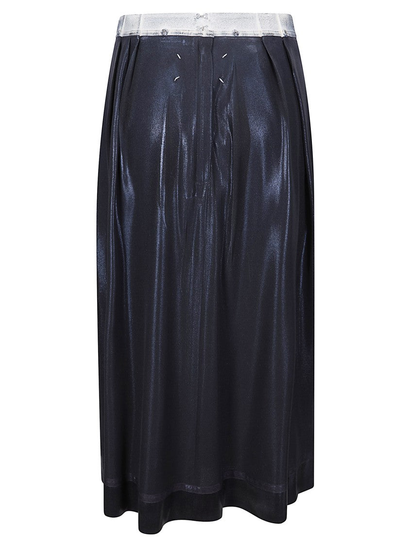 Maison Margiela Tailored Minimalist Skirt With Smooth Silhouette