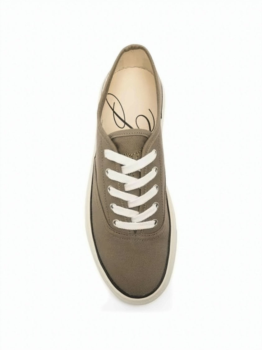 Jacquemus Low-Top Canvas Sneakers With Embroidered Branding