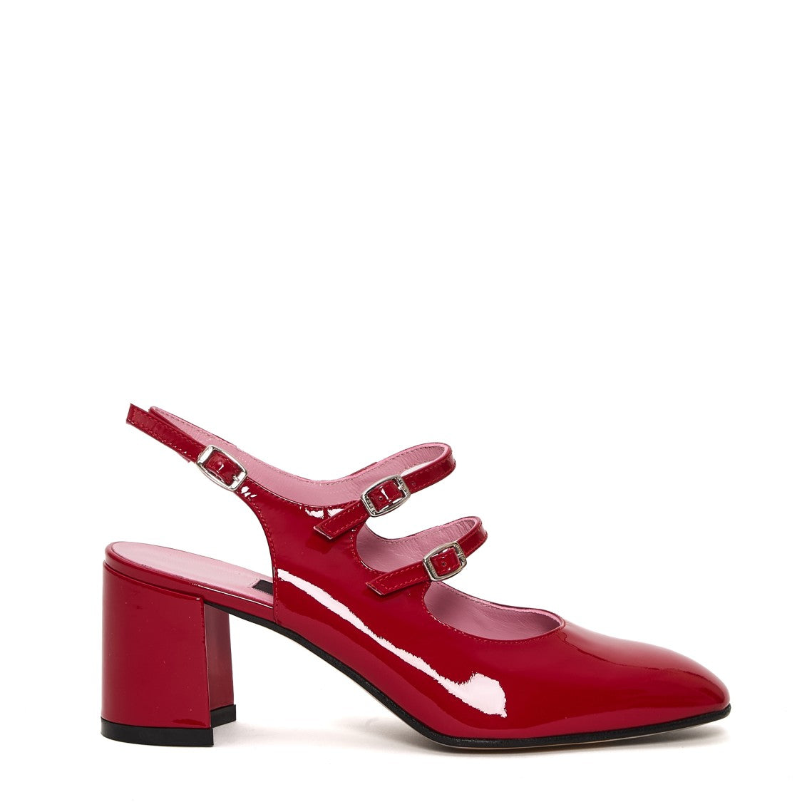 Carel Paris Vernice 60 Mm Red Patent Leather Slingback