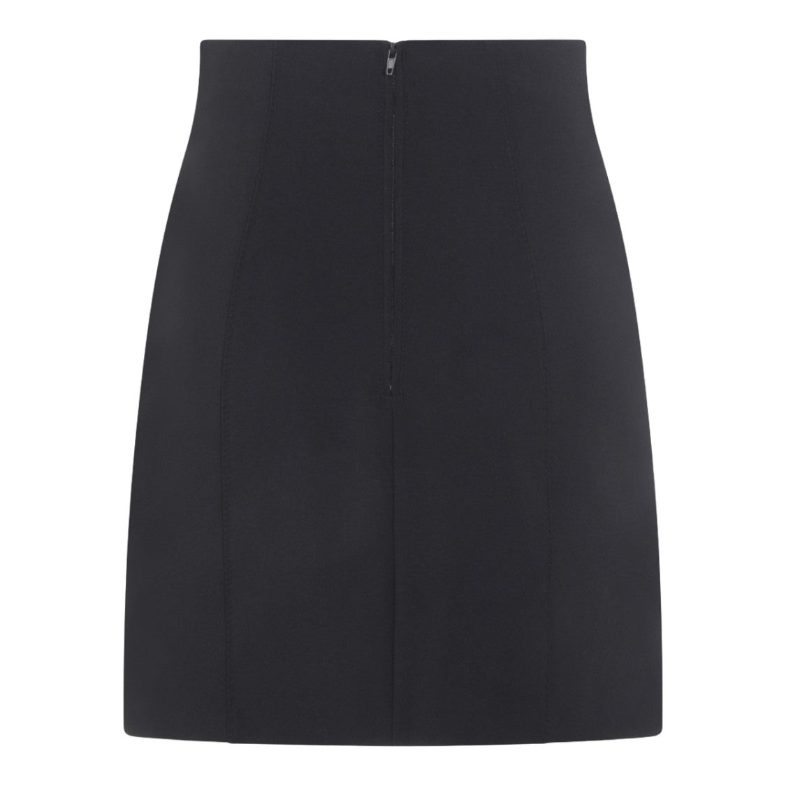 Elisabetta Franchi High-Waisted Buckle Mini Skirt