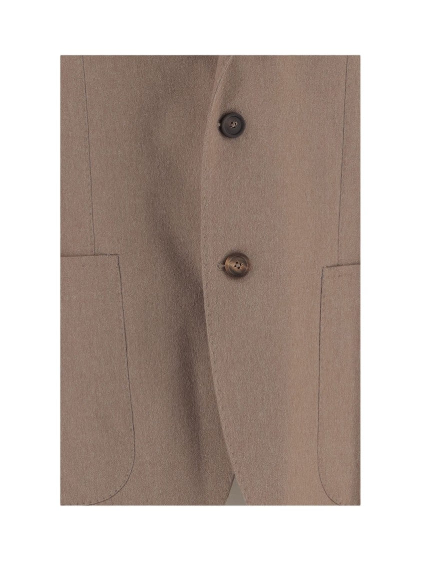 Tagliatore Camel Tailored Camel Fabric Blazer