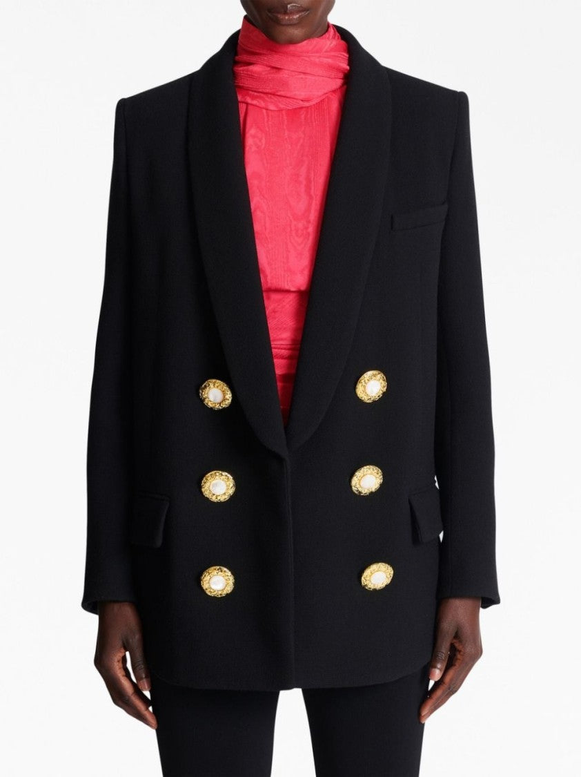 Balmain Button-Fastening Double-Breasted Jacket