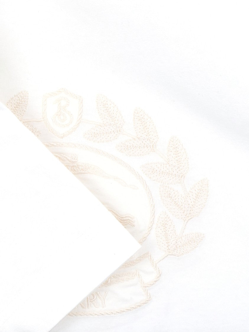 Burberry Ekd' Logo T-Shirt – White
