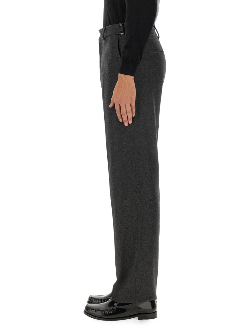 Fendi Tailored Cashmere Blend Pants