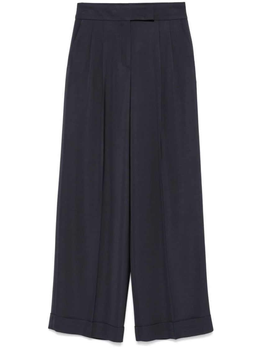 Peserico Wide-Leg Tailored Palazzo Pants