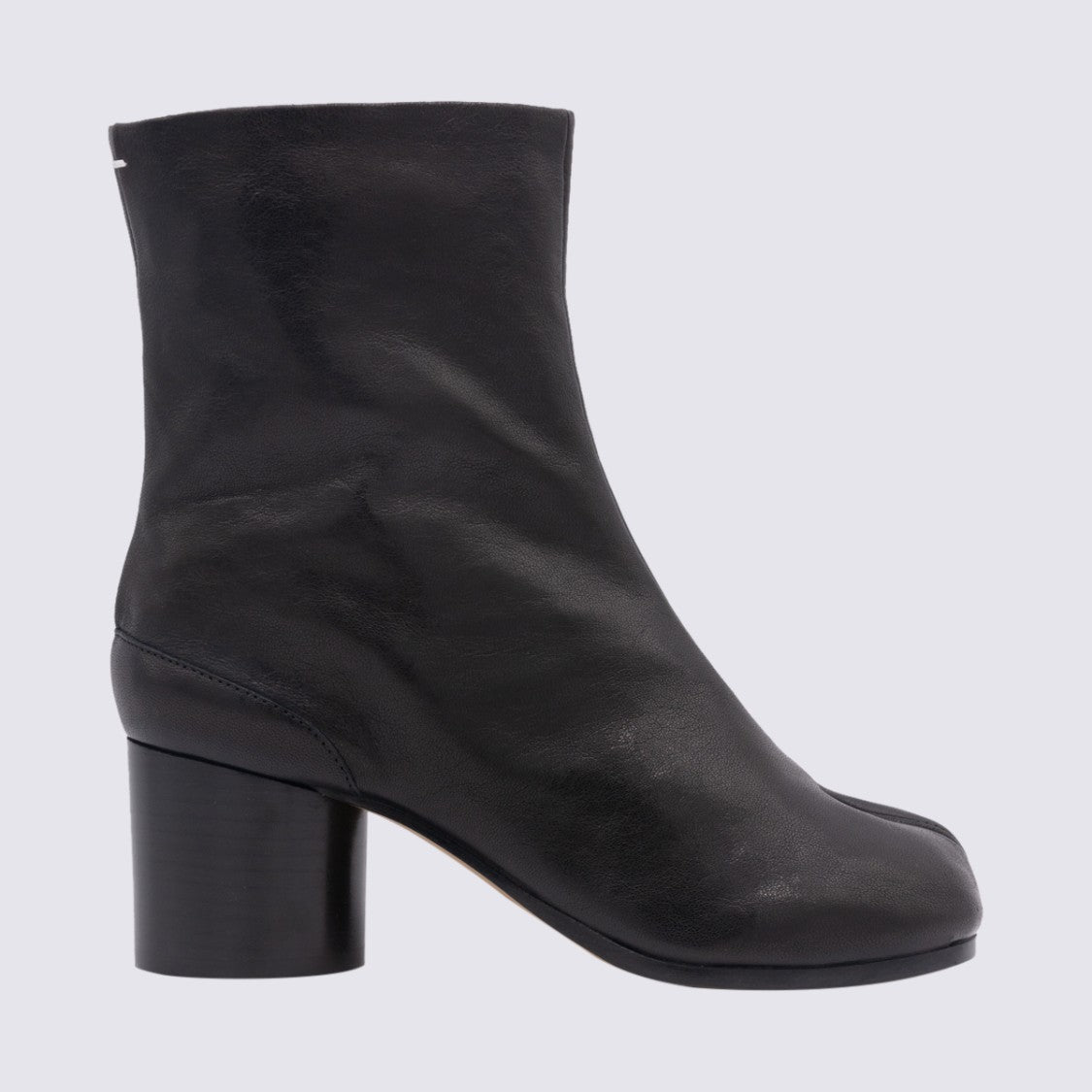 Maison Margiela Black Leather Tabi Boots