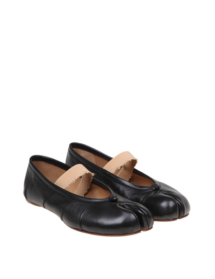 Maison Margiela Tabi Ballerina With Leather Elastic
