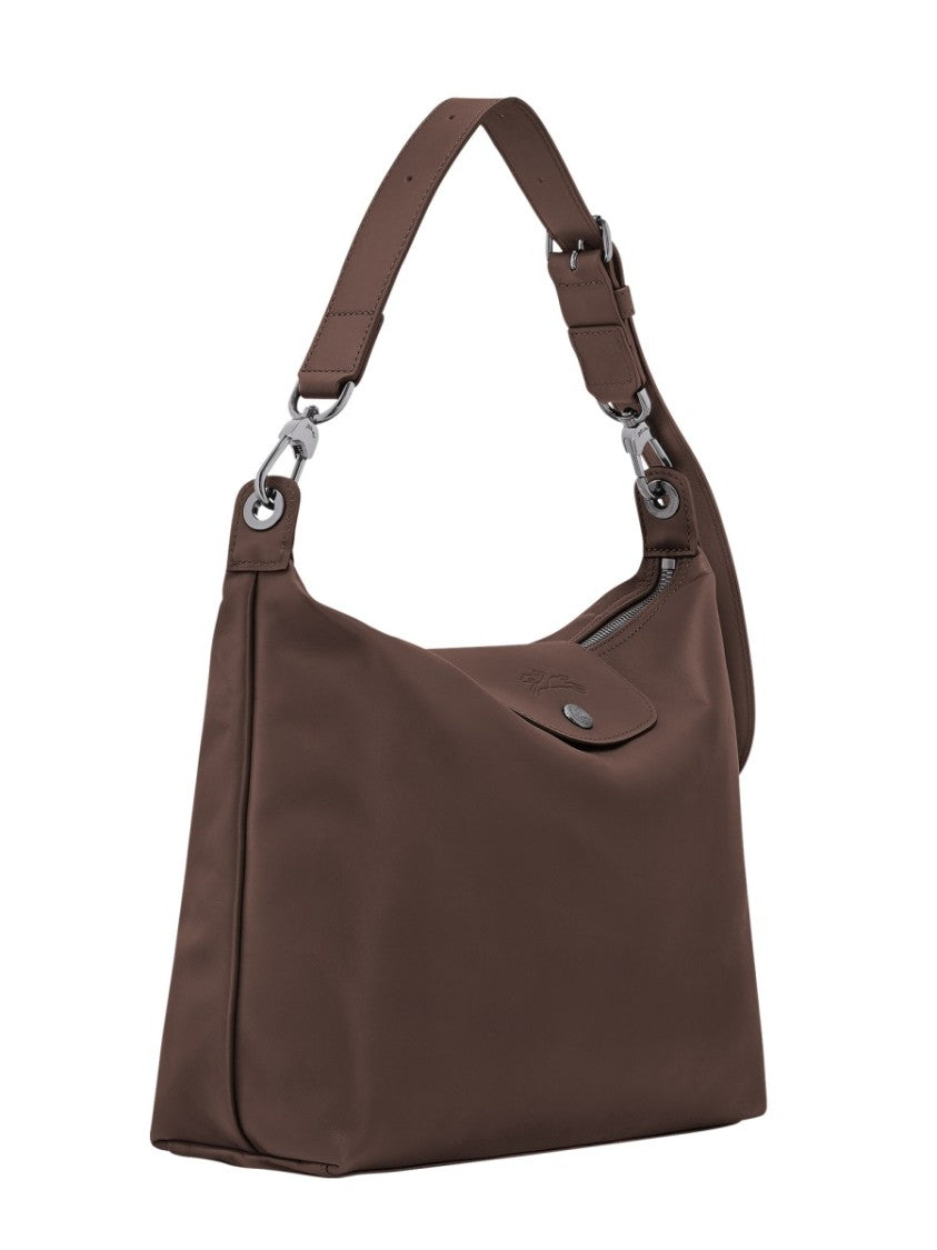 Longchamp Medium Hobo Bag In Luxurious Smooth Leather