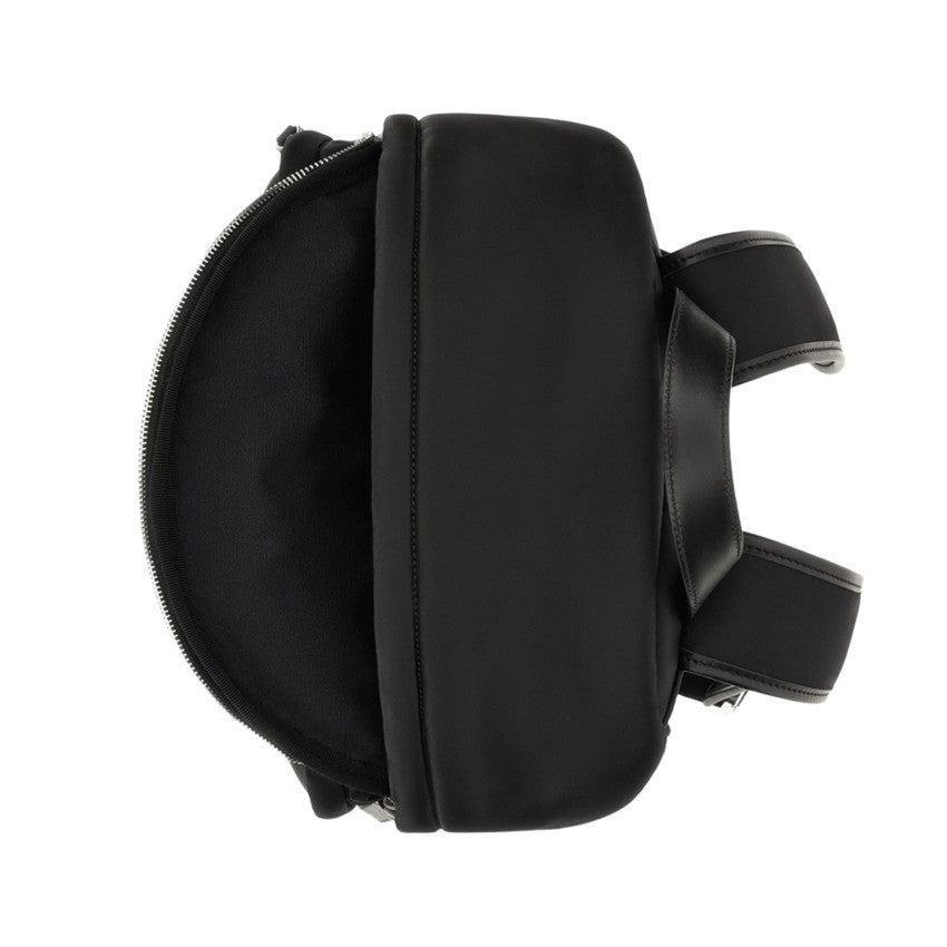 Hogan Lightweight Black Technical Fabric Backpack