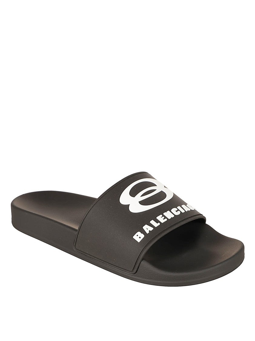 Balenciaga Slide Sandals With Molded Insole