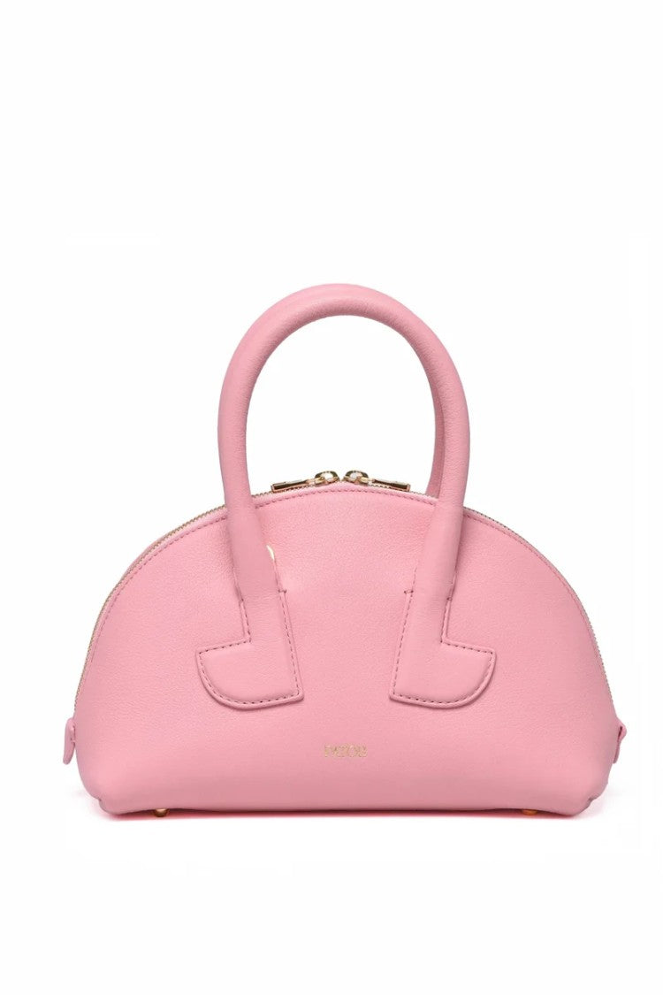 Patou Leather Shoulder Bag - Pink