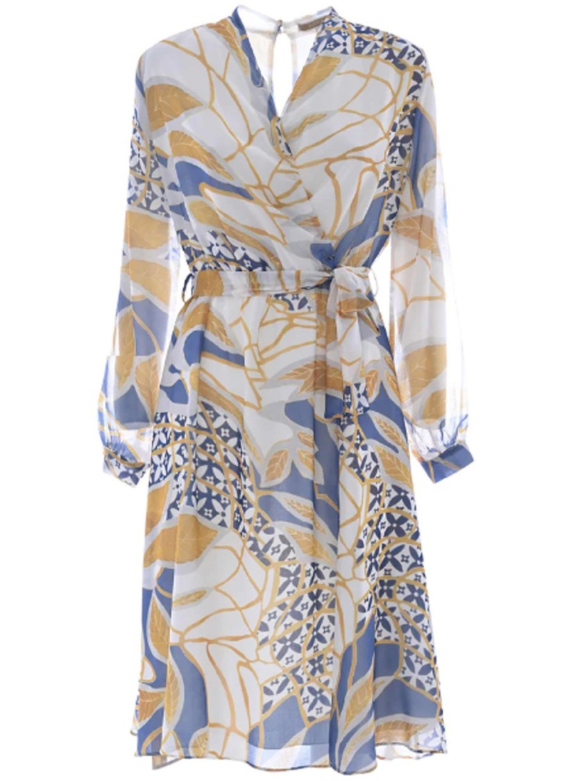 Kocca Loose-Fitting Wrap Dress