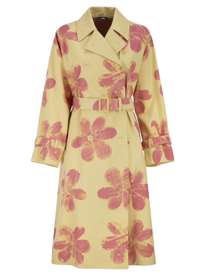 Max Mara Wksradioso - Water-Repellent Gabardine Trench Coat