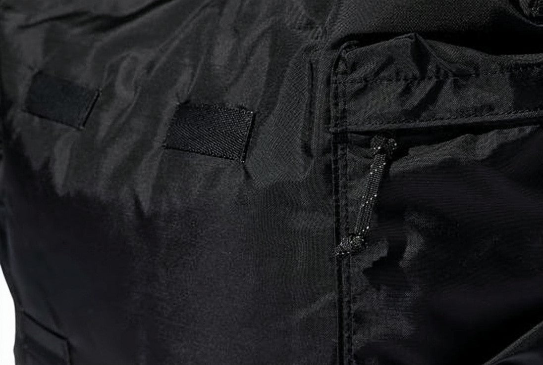 Porter Dual-Handle Black Nylon Tote Bag