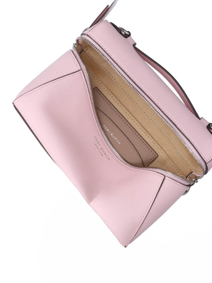 Tory Burch Light Pink Slim Romy Handbag