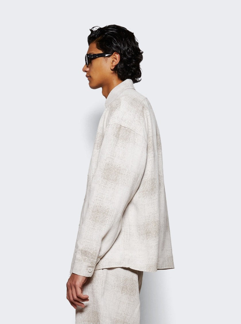 Misbhv Topanga Overshirt White And Beige