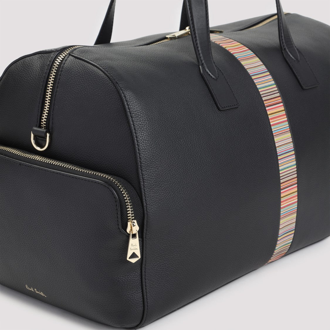 Paul Smith Black Leather Day Holdall