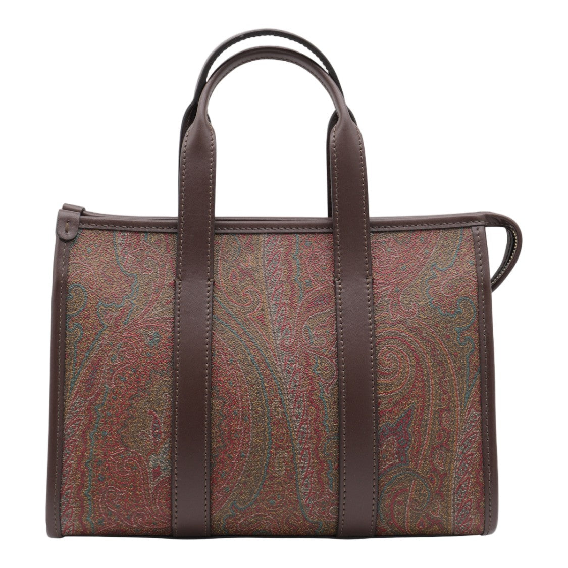 Etro Rectangular Handbag With Classic Paisley Pattern