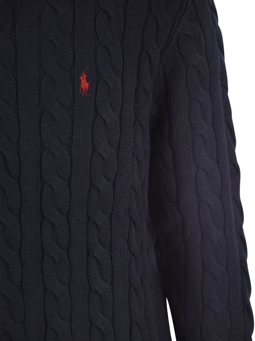 Polo Ralph Lauren Plaited Cotton Jersey