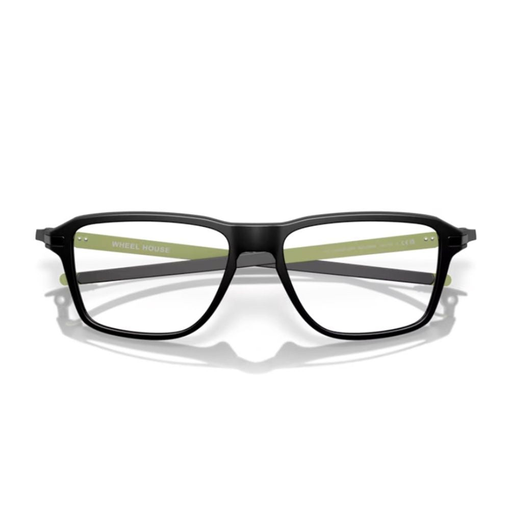 Oakley Ox8166 - Wheel House Matte Black Square Oakley Ox8166 Eyeglasses