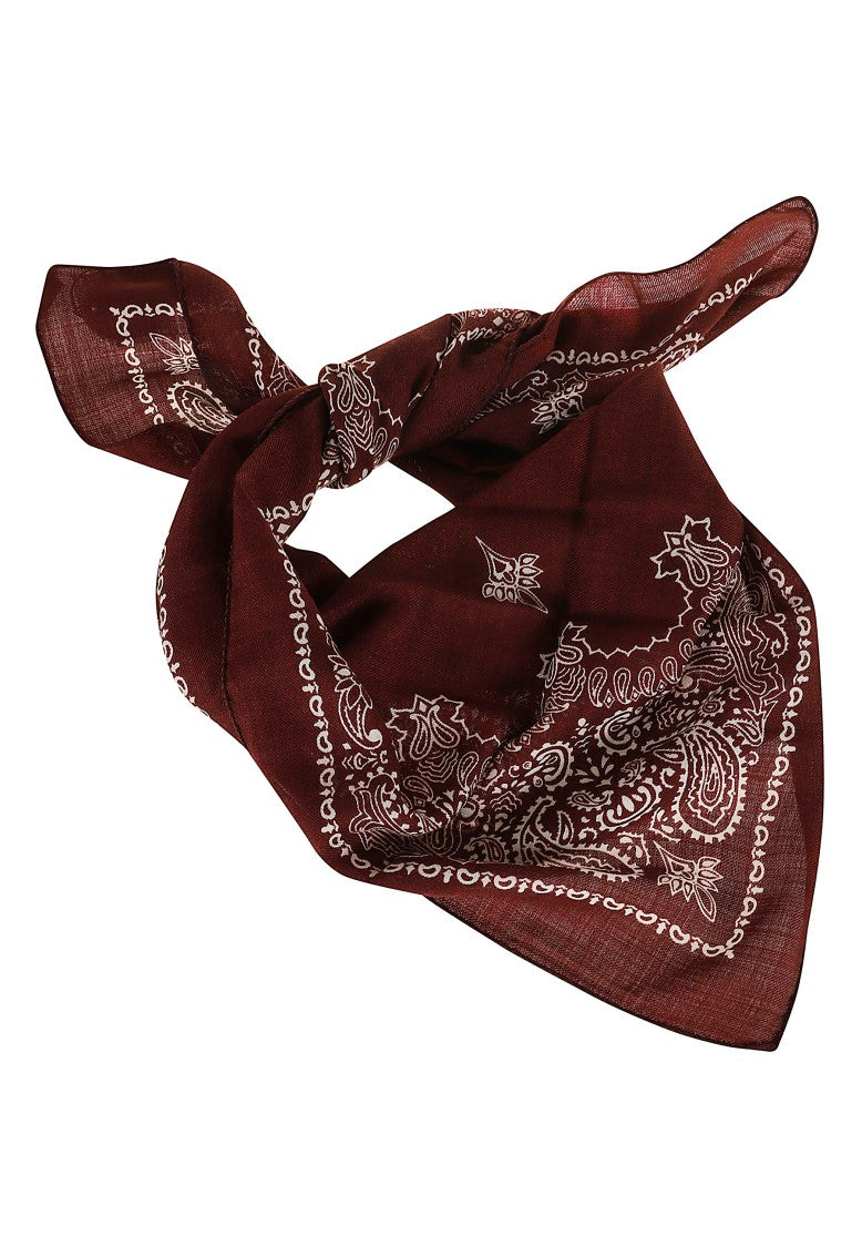 Destin Judy Carrè Dis.Bandana 90X90 Wool Scarf