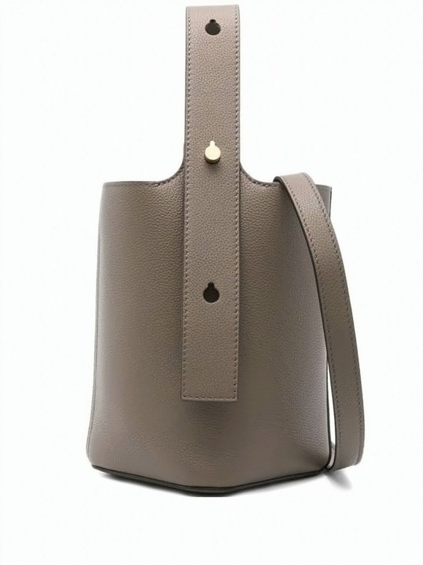 Loewe Structured Calf Leather Tote Bag With Decorative Cutouts