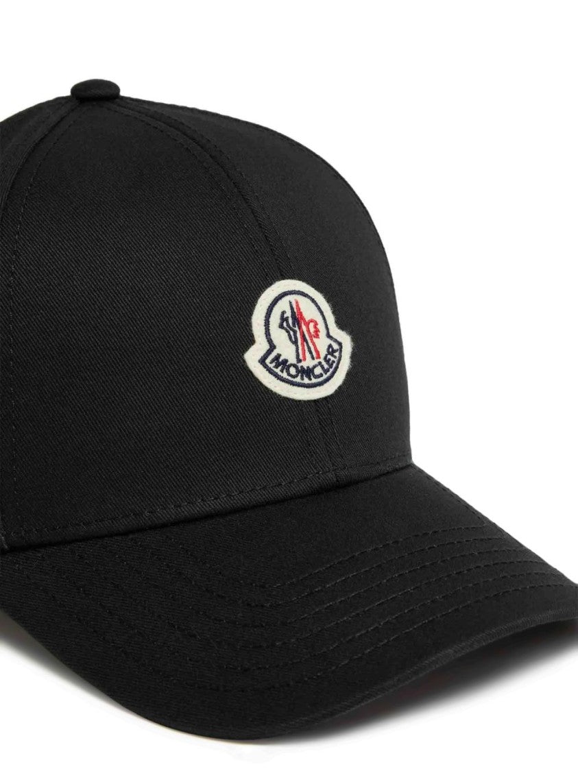 Moncler Structured Baseball Cap With Embroidered Logo