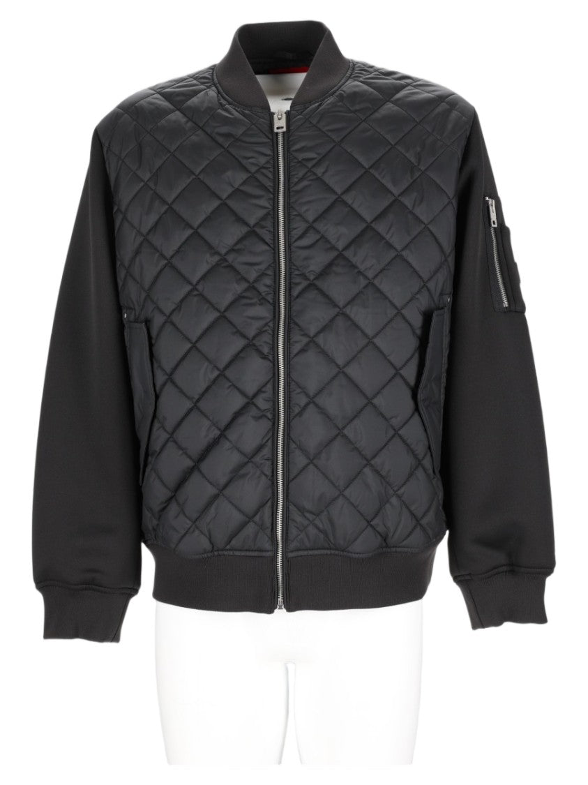 Hugo Quilted Utility Zippered Sports Jacket