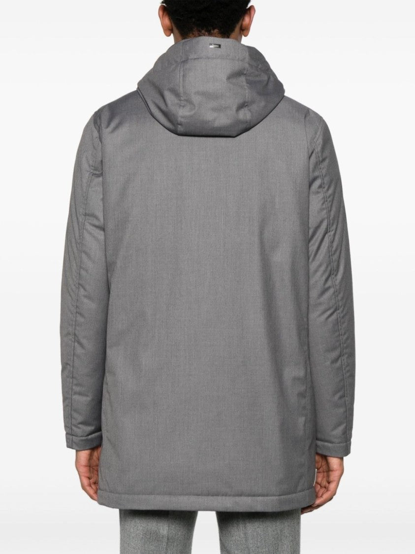 Herno Medium-Length Coat With Hood