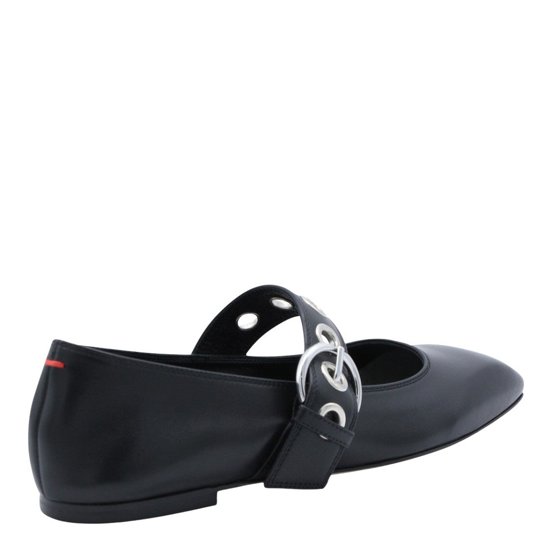 Aeydē Pointed Toe Flats With Wide Strap