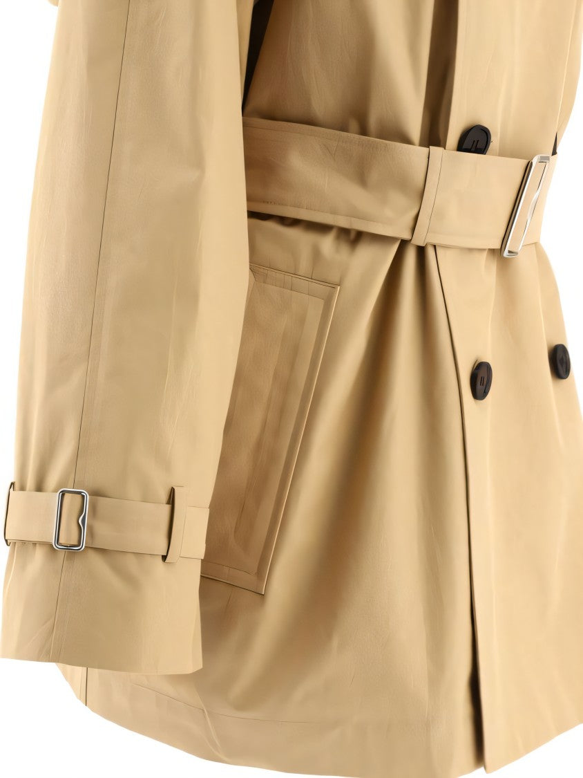 Burberry Classic Double-Breasted Trench Coat With Belted Waist